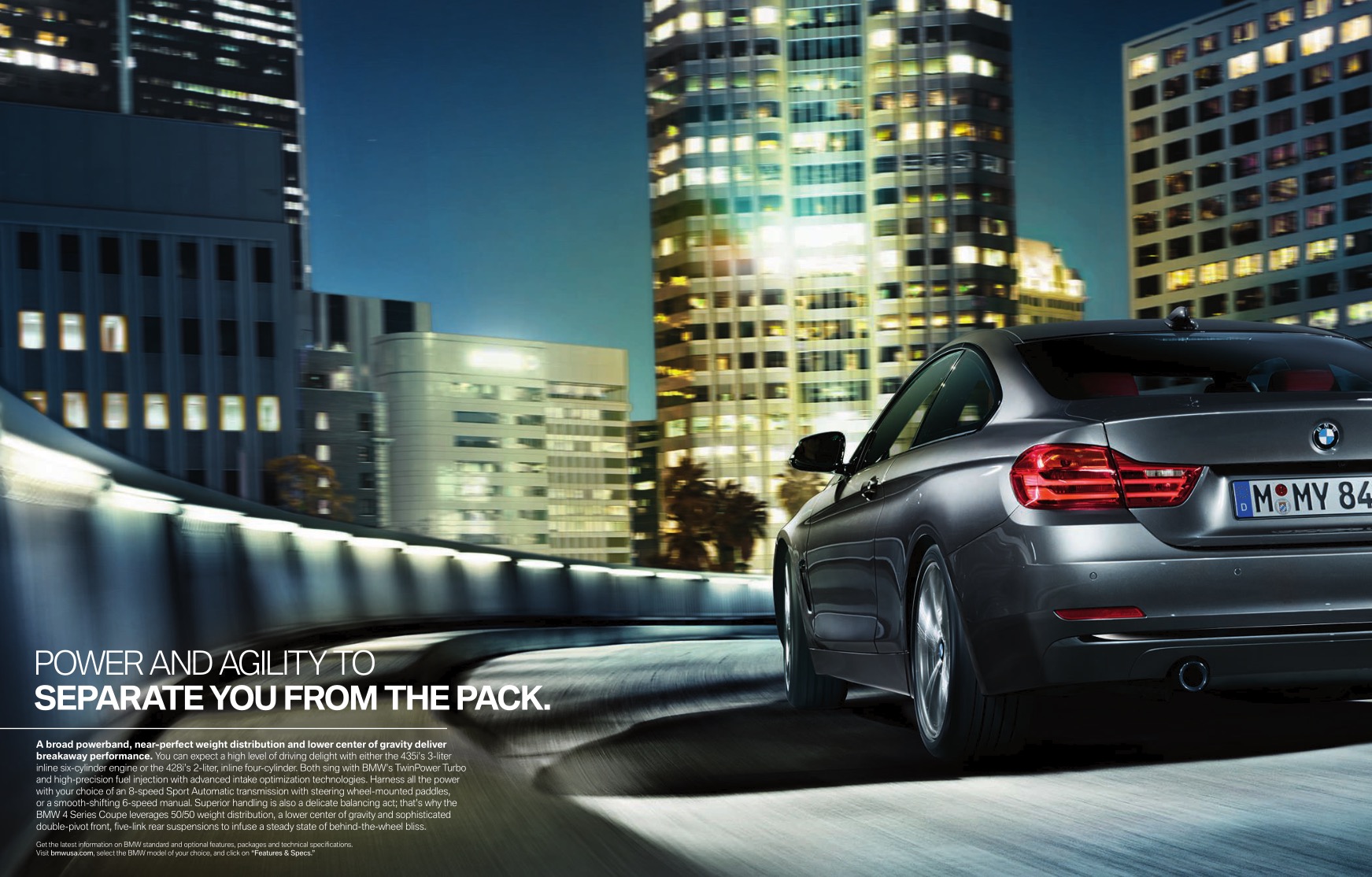 2014 BMW 4-Series Brochure Page 25